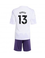 Manchester United Patrick Dorgu #13 Bortedraktsett Barn 2025-26 Korte ermer (+ bukser)